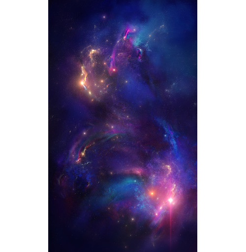 Наклейка на Планшет Apple iPad Pro 12.9 (2020) A2232 Звездная туманность,  купить в Москве – интернет-магазин Allskins, звезда, космос, небо, фагтастика, графика, туманность, светлый, яркий, красочно, огни, путешествия, ночь, стильно, Даль