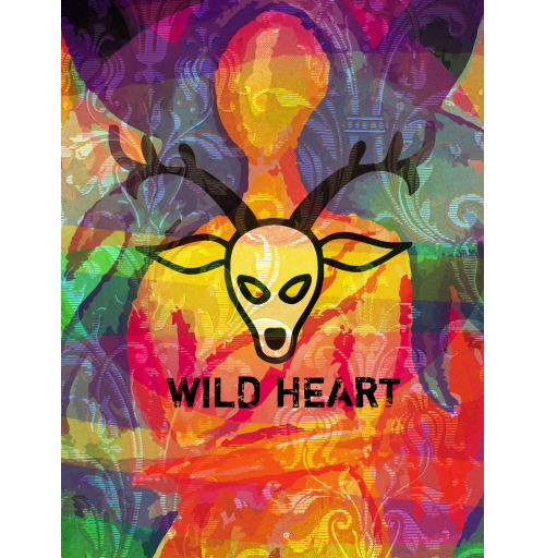 Наклейка на Планшет Apple iPad Pro 12.9 (2020) A2232 Wild heart,  купить в Москве – интернет-магазин Allskins, животные, позитив, девушка, психоделика