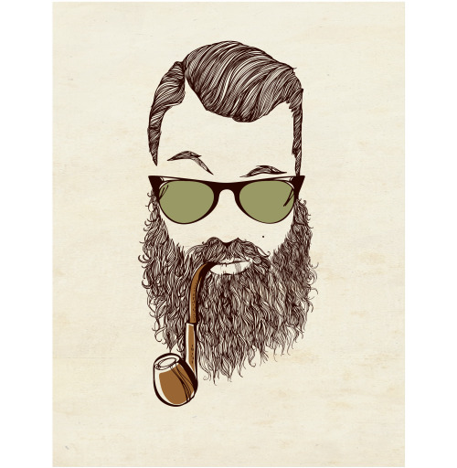 Наклейка на Планшет Apple iPad Pro 12.9 (2020) A2232 Верьте мне, у меня есть борода,  купить в Москве – интернет-магазин Allskins, люди, человек, волосы, очки, трубка, хипстер, капитан, мужик, борода