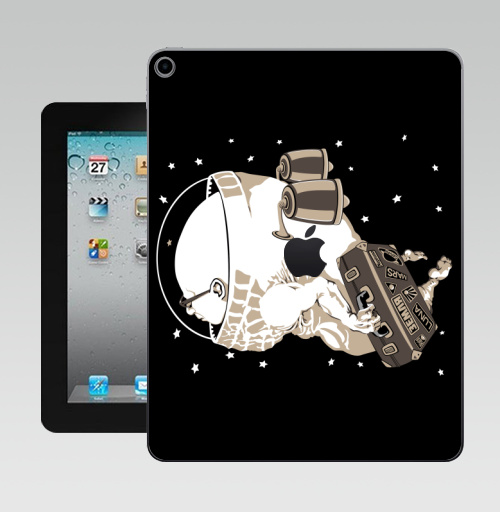 Наклейка на Планшет Apple iPad 10.2 Gen 8 Wi-Fi Космический туризм,  купить в Москве – интернет-магазин Allskins, космос, космонавтика, космонавтики, астронавт, галактика, звезда, чемодан, туризм