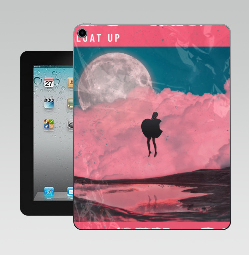 Наклейка на Планшет Apple iPad 10.2 Gen 8 Wi-Fi Взлетай,  купить в Москве – интернет-магазин Allskins, психоделика, лети, полёт, мотивация, жизнь, небо, облако, луна, человек