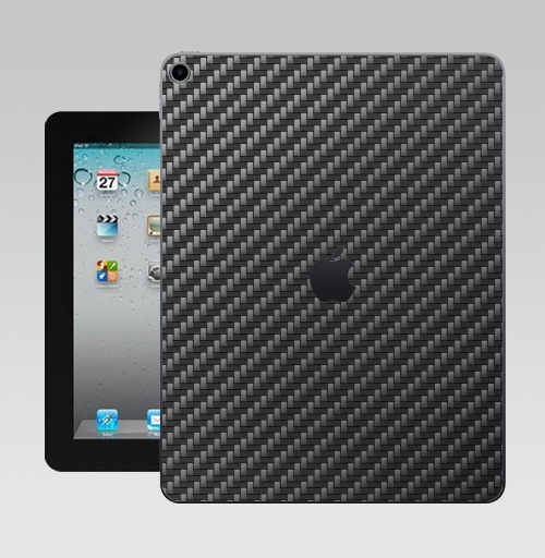 Наклейка на Планшет Apple iPad 10.2 Gen 8 Wi-Fi Carbon Fiber Texture,  купить в Москве – интернет-магазин Allskins, крабон, текстура, 300 Лучших работ