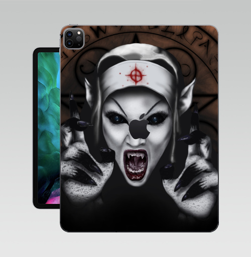 Наклейка на Планшет Apple iPad Pro 12.9 (2020) A2229 Пора обняться,  купить в Москве – интернет-магазин Allskins, мистика, для влюбленных, вампиры, дьявол, хоррор, хэллоуин, магия, укус, вурдалак, девушка