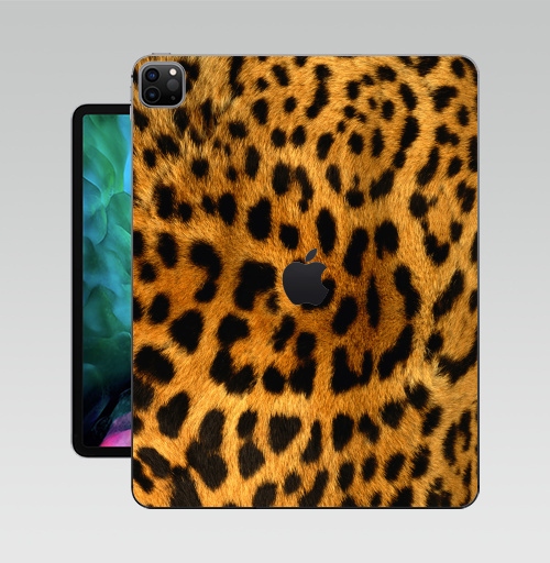 Наклейка на Планшет Apple iPad Pro 12.9 (2020) A2229 Леопардовое манто,  купить в Москве – интернет-магазин Allskins, леопард, текстура, паттерн, 300 Лучших работ