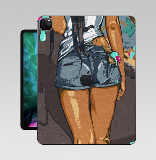 Наклейка на Планшет Apple iPad Pro 12.9 (2020) A2229 Дрянь,  купить в Москве – интернет-магазин Allskins, мода, глянец, девушка, красота