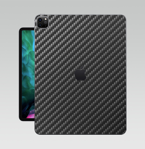 Наклейка на Планшет Apple iPad Pro 12.9 (2020) A2229 Carbon Fiber Texture,  купить в Москве – интернет-магазин Allskins, крабон, текстура, 300 Лучших работ