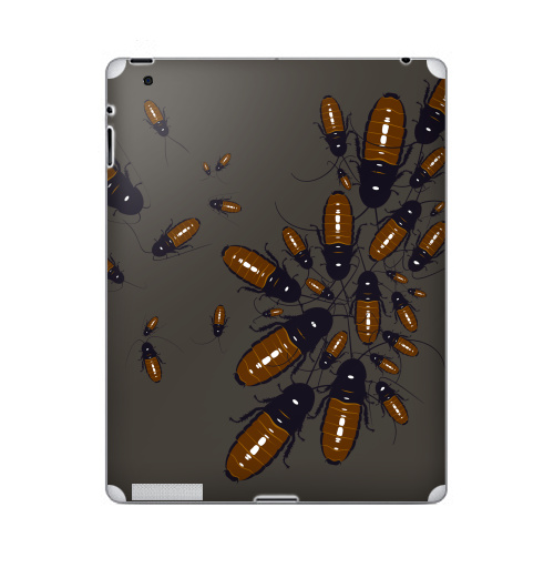 Наклейка на Планшет Apple iPad Обед нагишом,  купить в Москве – интернет-магазин Allskins, текстура, паттерн, насекомые, монстры, таракан, 300 Лучших работ