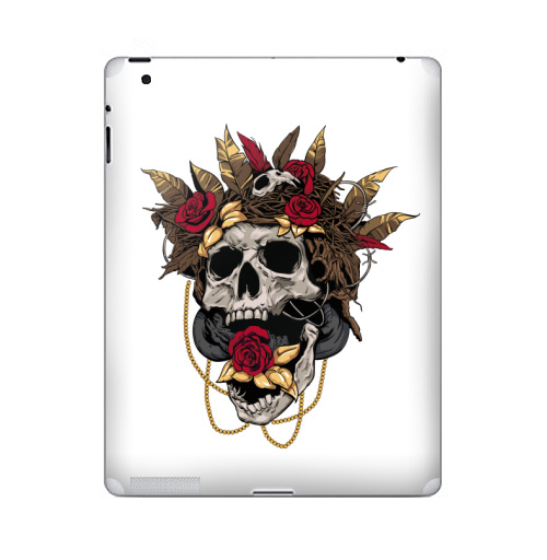 Наклейка на Планшет Apple iPad Гнездо кукушки,  купить в Москве – интернет-магазин Allskins, череп