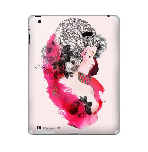 Наклейка на Планшет Apple iPad Baroque,  купить в Москве – интернет-магазин Allskins, девушка, классика, барокко