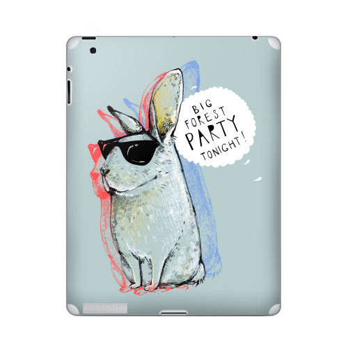 Наклейка на Планшет Apple iPad Кроль,  купить в Москве – интернет-магазин Allskins, милые животные, надписи на английском, прикольные_надписи, заяц, животные, надписи, позитив, персонажи, 8 марта, девичник, 300 Лучших работ