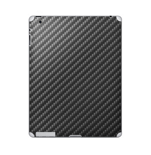 Наклейка на Планшет Apple iPad Carbon Fiber Texture,  купить в Москве – интернет-магазин Allskins, крабон, текстура, 300 Лучших работ