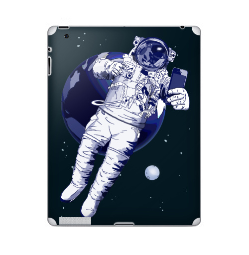 Наклейка на Планшет Apple iPad Космическое селфи,  купить в Москве – интернет-магазин Allskins, космос, селфи