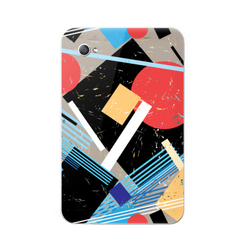 Наклейка на Планшет Samsung Galaxy Tab 7 (P1000) Авангард,  купить в Москве – интернет-магазин Allskins, графика, абстракция, мода, авангард, геометрия, паттерн, ткань