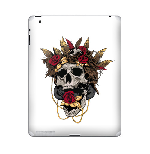 Наклейка на Планшет Apple iPad 2 / iPad 3 Гнездо кукушки,  купить в Москве – интернет-магазин Allskins, череп