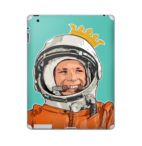 Наклейка на Планшет Apple iPad 2 / iPad 3 Гагарин,  купить в Москве – интернет-магазин Allskins, космос, космонавтика
