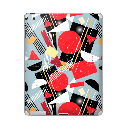 Наклейка на Планшет Apple iPad 2 / iPad 3 Искусство авангарда,  купить в Москве – интернет-магазин Allskins, стритарт, авангард, абстракция, геометрия, паттерн, супер, яркий, круг, кругузор