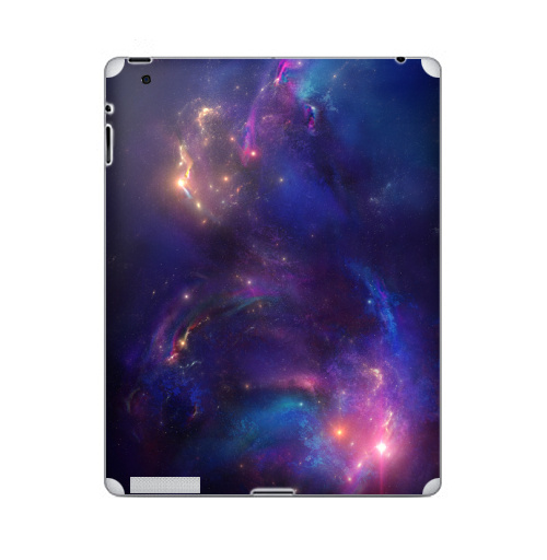 Наклейка на Планшет Apple iPad 2 / iPad 3 Звездная туманность,  купить в Москве – интернет-магазин Allskins, звезда, космос, небо, фагтастика, графика, туманность, светлый, яркий, красочно, огни, путешествия, ночь, стильно, Даль