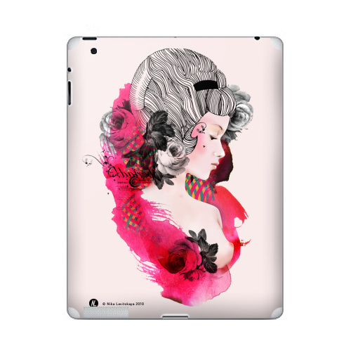 Наклейка на Планшет Apple iPad 2 / iPad 3 Baroque,  купить в Москве – интернет-магазин Allskins, девушка, классика, барокко