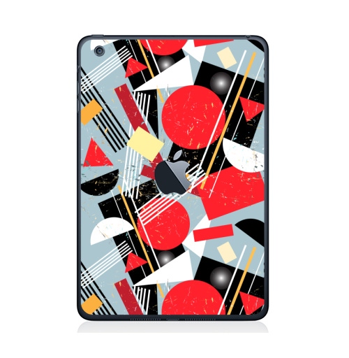 Наклейка на Планшет Apple iPad Mini c яблоком Искусство авангарда,  купить в Москве – интернет-магазин Allskins, стритарт, авангард, абстракция, геометрия, паттерн, супер, яркий, круг, кругузор