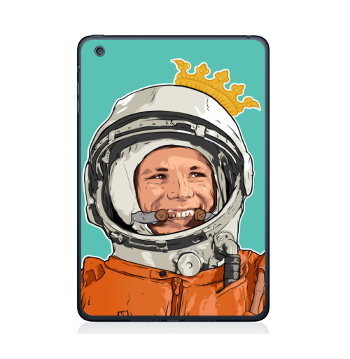 Наклейка на Планшет Apple iPad Mini 4 Гагарин,  купить в Москве – интернет-магазин Allskins, космос, космонавтика