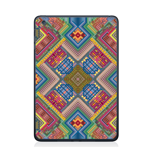 Наклейка на Планшет Apple iPad Mini 4 Жестикуляции,  купить в Москве – интернет-магазин Allskins, абстракция, текстура, текстиль, геометрический, яркий, стильно
