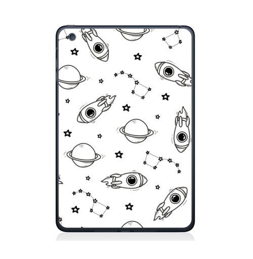 Наклейка на Планшет Apple iPad Mini 4 Космо-паттерн,  купить в Москве – интернет-магазин Allskins, классика, космос, полёт, звезда, созвездие, земля, вселенная