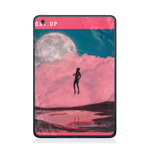 Наклейка на Планшет Apple iPad Mini 4 Взлетай,  купить в Москве – интернет-магазин Allskins, психоделика, лети, полёт, мотивация, жизнь, небо, облако, луна, человек