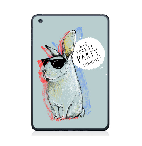 Наклейка на Планшет Apple iPad Mini 4 Кроль,  купить в Москве – интернет-магазин Allskins, милые животные, надписи на английском, прикольные_надписи, заяц, животные, надписи, позитив, персонажи, 8 марта, девичник, 300 Лучших работ