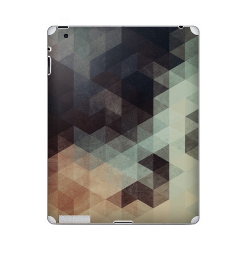 Наклейка на Планшет Apple iPad 4 Retina облако,  купить в Москве – интернет-магазин Allskins, градиент, гранж, абстракция, треугольники, геометрия