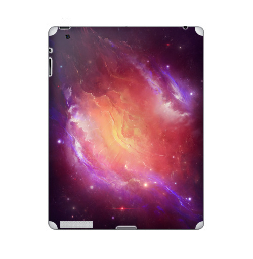 Наклейка на Планшет Apple iPad 4 Retina Фон звездная туманность,  купить в Москве – интернет-магазин Allskins, небо, звезда, туманность, пространство, Даль, рисунки, графика, цифровая, живопись, плакат, светлый, яркий, ночь
