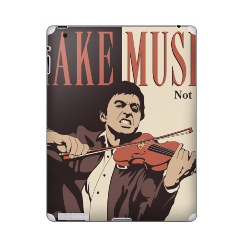 Наклейка на Планшет Apple iPad 4 Retina Мейк Мьюзик,  купить в Москве – интернет-магазин Allskins, кино, музыка