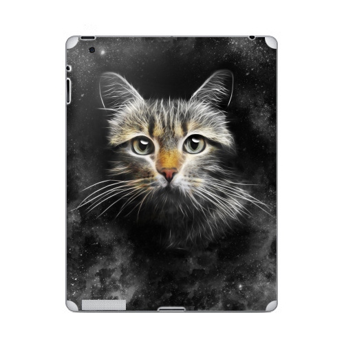 Наклейка на Планшет Apple iPad 4 Retina Кот,  купить в Москве – интернет-магазин Allskins, кошка, глаз, звезда, космос