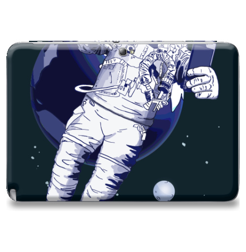 Наклейка на Планшет Samsung Galaxy Note 10.1 (N8000) Космическое селфи,  купить в Москве – интернет-магазин Allskins, космос, селфи