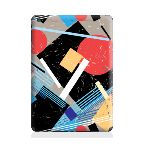 Наклейка на Планшет Apple iPad Air Авангард,  купить в Москве – интернет-магазин Allskins, графика, абстракция, мода, авангард, геометрия, паттерн, ткань