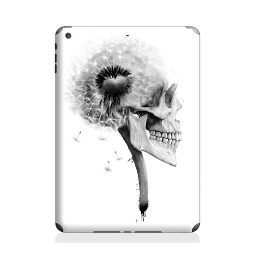 Наклейка на Планшет Apple iPad Air ОДУВАНЧ,  купить в Москве – интернет-магазин Allskins, розыгрыш, прикол, череп, скелет, цветы, идея, металл, rock