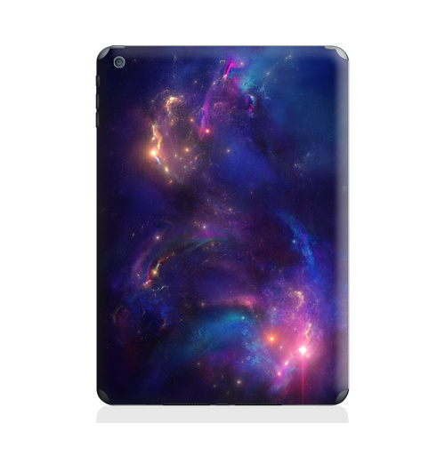 Наклейка на Планшет Apple iPad Air Звездная туманность,  купить в Москве – интернет-магазин Allskins, звезда, космос, небо, фагтастика, графика, туманность, светлый, яркий, красочно, огни, путешествия, ночь, стильно, Даль