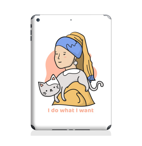 Наклейка на Планшет Apple iPad Air Я делаю что хочу,  купить в Москве – интернет-магазин Allskins, мотивация, девушка, котята, портреты, красота, любовь