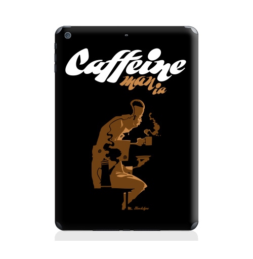 Наклейка на Планшет Apple iPad Air Caffeine,  купить в Москве – интернет-магазин Allskins, графика, лицо, маньяк, чай и кофе