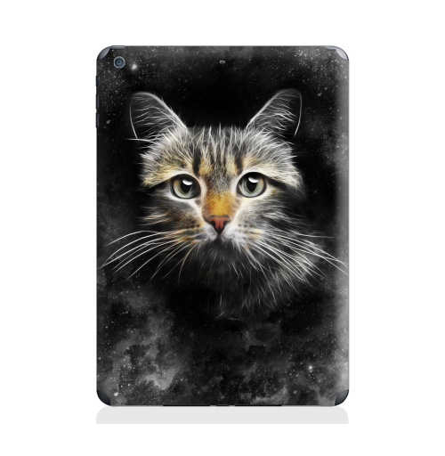 Наклейка на Планшет Apple iPad Air Кот,  купить в Москве – интернет-магазин Allskins, кошка, глаз, звезда, космос