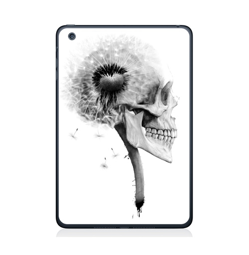 Наклейка на Планшет Apple iPad Mini 1/2/3 ОДУВАНЧ,  купить в Москве – интернет-магазин Allskins, розыгрыш, прикол, череп, скелет, цветы, идея, металл, rock