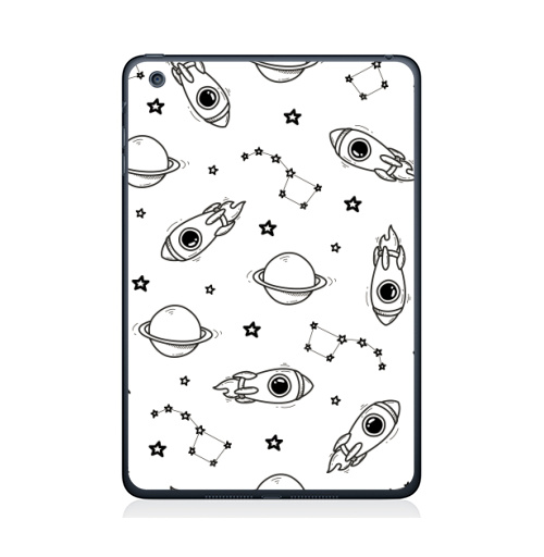 Наклейка на Планшет Apple iPad Mini 1/2/3 Космо-паттерн,  купить в Москве – интернет-магазин Allskins, классика, космос, полёт, звезда, созвездие, земля, вселенная