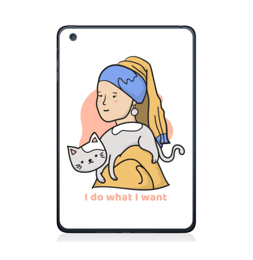 Наклейка на Планшет Apple iPad Mini 1/2/3 Я делаю что хочу,  купить в Москве – интернет-магазин Allskins, мотивация, девушка, котята, портреты, красота, любовь