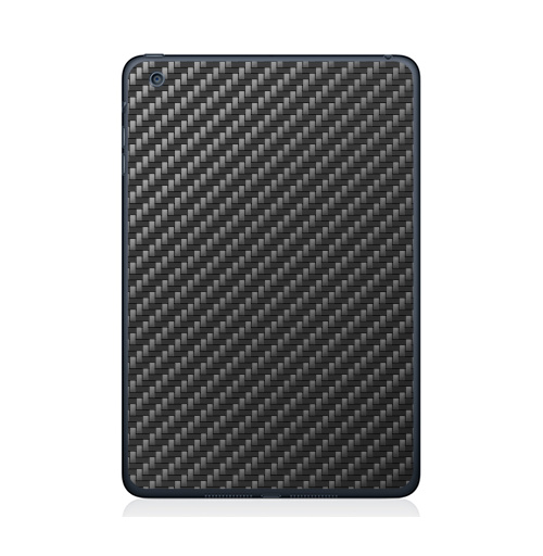 Наклейка на Планшет Apple iPad Mini 1/2/3 Carbon Fiber Texture,  купить в Москве – интернет-магазин Allskins, крабон, текстура, 300 Лучших работ
