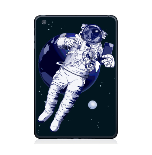 Наклейка на Планшет Apple iPad Mini 1/2/3 Космическое селфи,  купить в Москве – интернет-магазин Allskins, космос, селфи