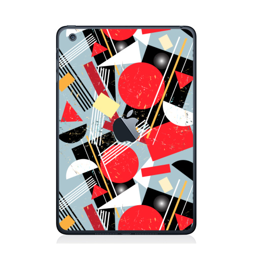 Наклейка на Планшет Apple iPad Mini 1/2/3  с яблоком Искусство авангарда,  купить в Москве – интернет-магазин Allskins, стритарт, авангард, абстракция, геометрия, паттерн, супер, яркий, круг, кругузор