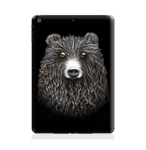 Наклейка на Планшет Apple iPad Air 2 Мишенька,  купить в Москве – интернет-магазин Allskins, крутые животные, медведь, животные, графика, милые животные