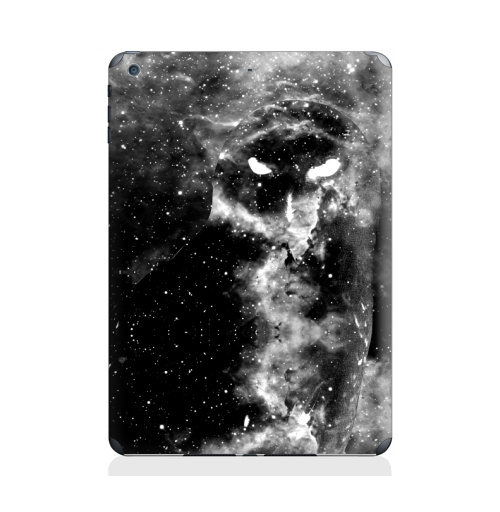 Наклейка на Планшет Apple iPad Air 2 Космическая совуля,  купить в Москве – интернет-магазин Allskins, смерть, хищник, ночная, ночной, ночь, космос, птицы, сова