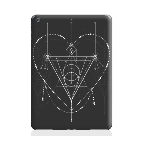 Наклейка на Планшет Apple iPad Air 2 Сакральная любовь,  купить в Москве – интернет-магазин Allskins, сакральное, геометрия, космос, геометрический