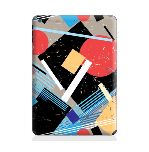 Наклейка на Планшет Apple iPad Air 2 Авангард,  купить в Москве – интернет-магазин Allskins, графика, абстракция, мода, авангард, геометрия, паттерн, ткань