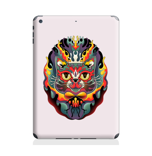 Наклейка на Планшет Apple iPad Air 2 Владыка времени,  купить в Москве – интернет-магазин Allskins, кошка, песок, график, время